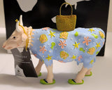 Cow Parade Figurine #7701 - Miss Palm Beach (Retired) CowParade