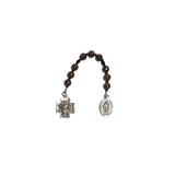 Catholic Pocket Chaplet Rosary - St. Florian (Patron St of Firefighters) 9 Beads