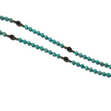 Catholic Rosary - Peacock Green Turquoise, Jasper, Bronze Crucifix