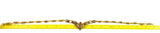 Vintage V Necklace - Earthtone Colors - Orange, Yellow