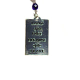 Rearview Mirror Car Charm - United States Flag, Land of the Free Because of the Brave