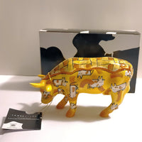 Cow Parade Figurine #7332 - Peach Cowbler (Retired) CowParade