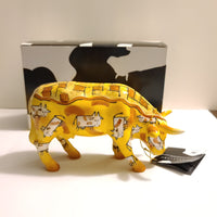 Cow Parade Figurine #7332 - Peach Cowbler (Retired) CowParade