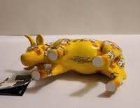 Cow Parade Figurine #7332 - Peach Cowbler (Retired) CowParade