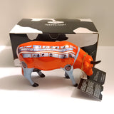 Cow Parade Figurine #7321 - CowBus (Retired) CowParade