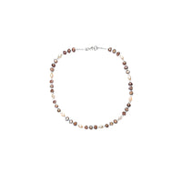 Pearl Necklace - Earth Toned Cultured Freshwater Pearls